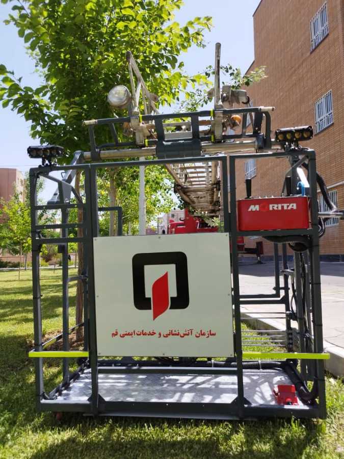 تعمیر نردبان آتش نشانی